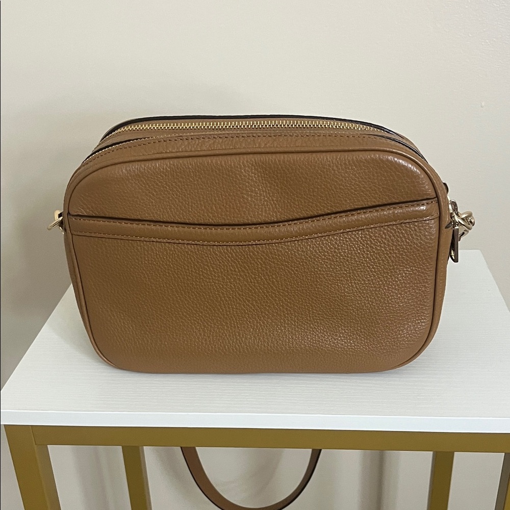 Coach Women’s Tan Leather Crossbody Bag NWOT - Picture 6 of 11